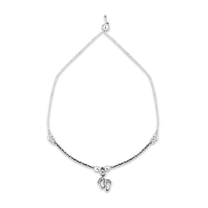 Silver Tiny Tales Anklet