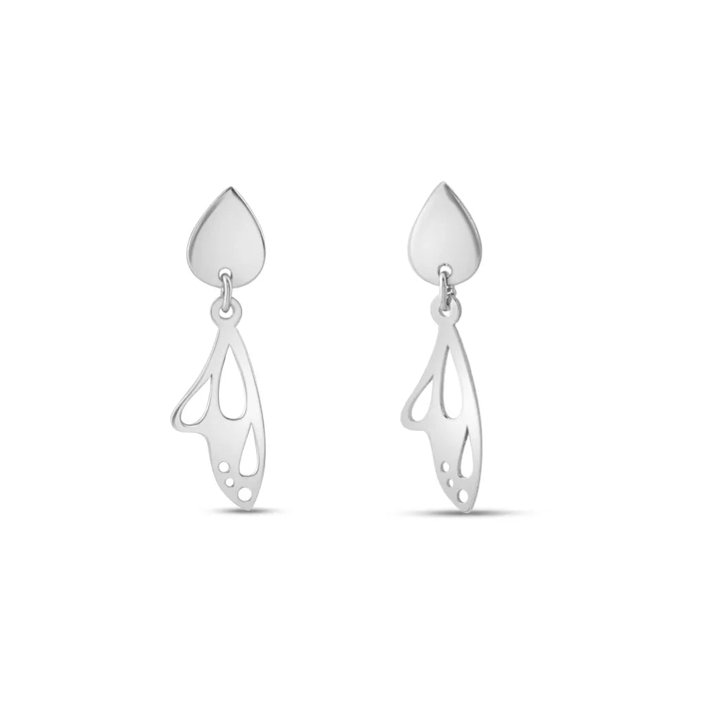 Silver Dewdrop Love Set