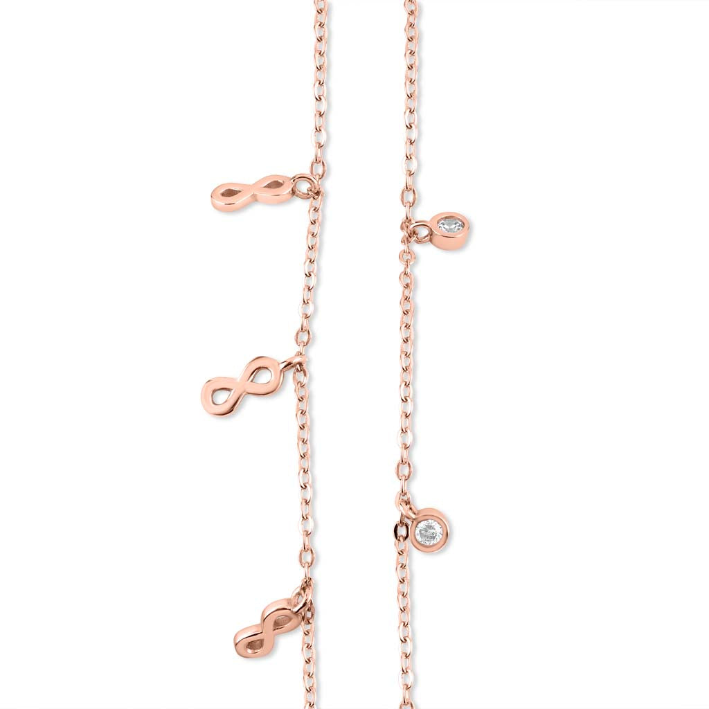 Rose Gold Infinite Grace Bracelet
