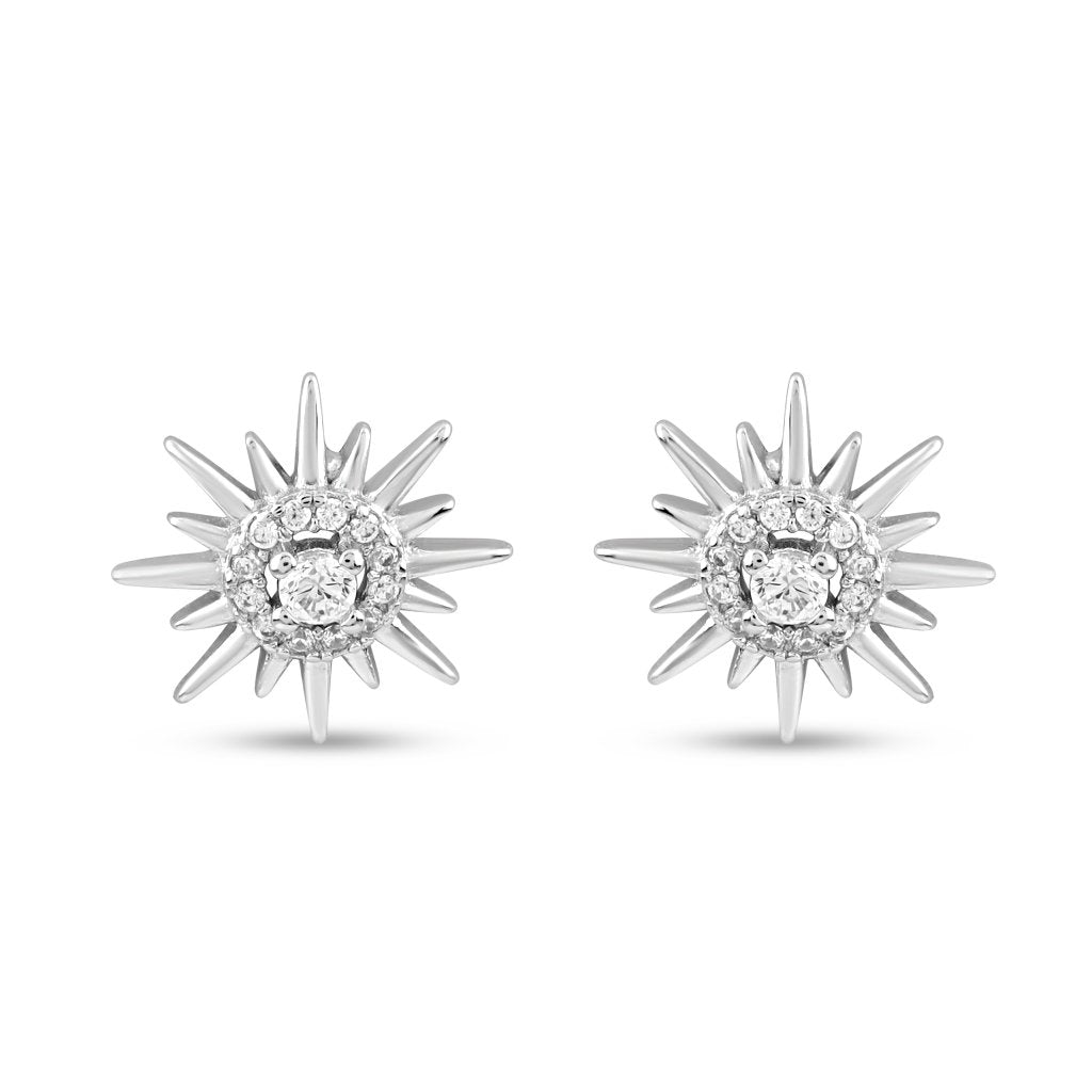 Silver Sunny Side Earrings