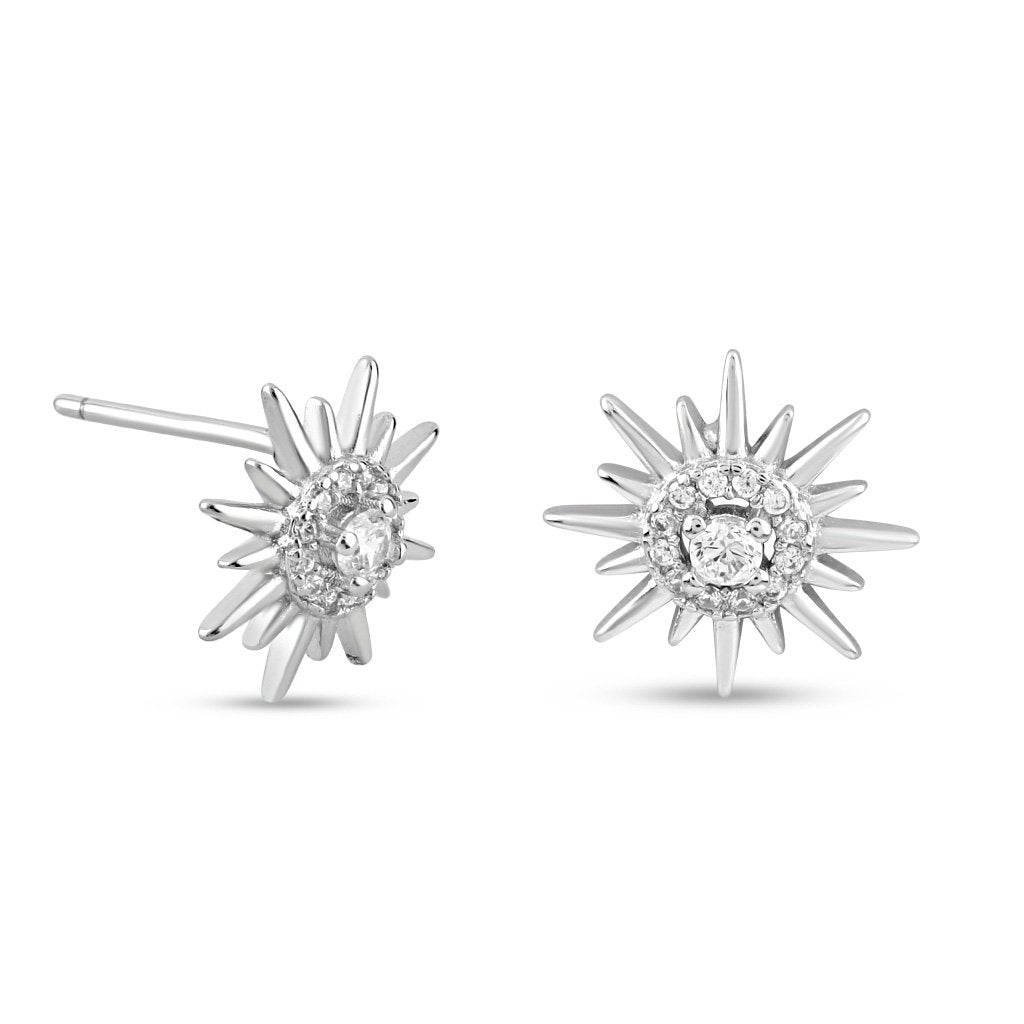 Silver Sunny Side Earrings