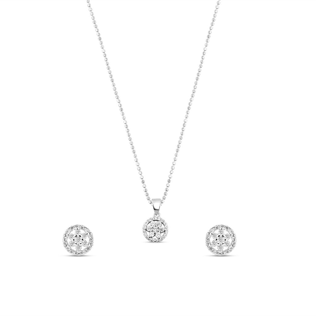 Silver Daisy Spark Set