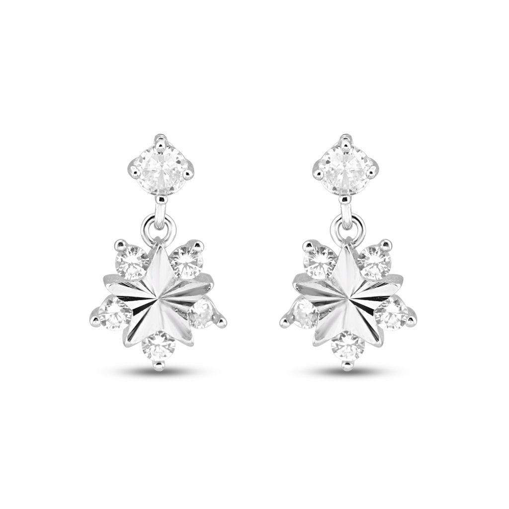 Silver Gleaming Star Set