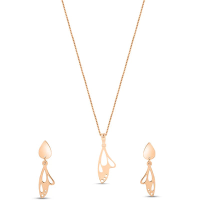 Rose Gold Dewdrop Love Set