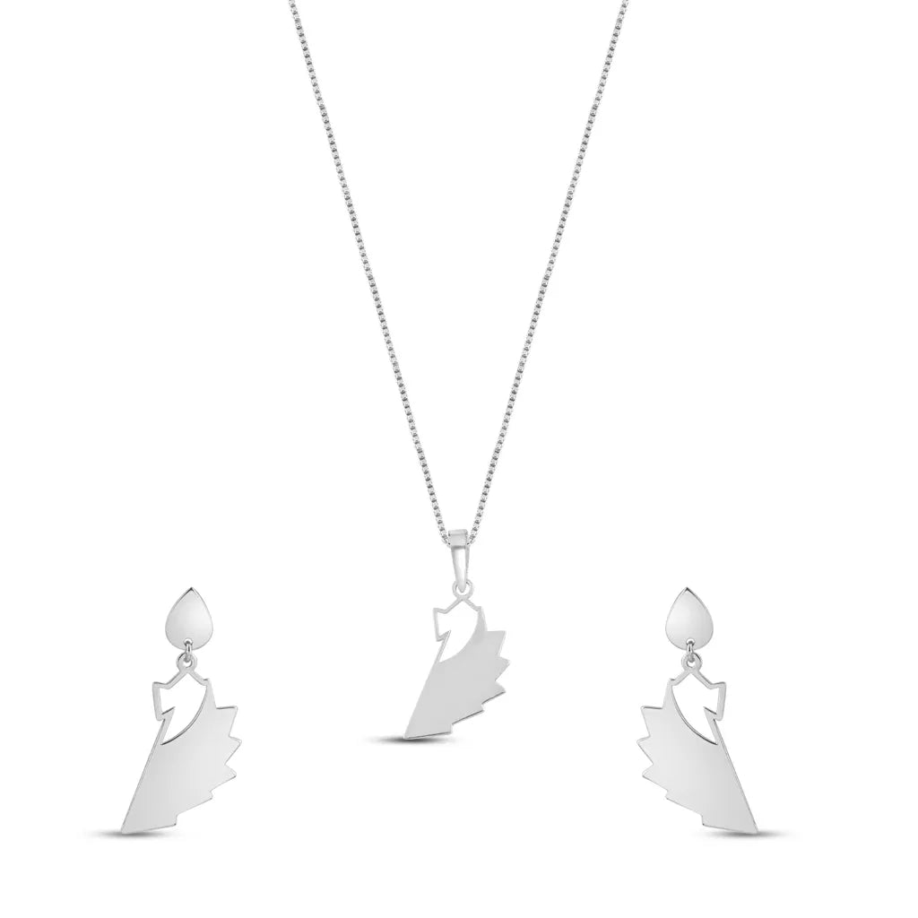Silver Velora Set