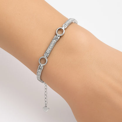 Silver Sleek Link Bracelet