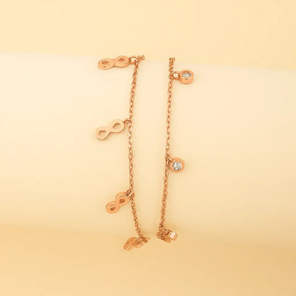 Rose Gold Infinite Grace Bracelet