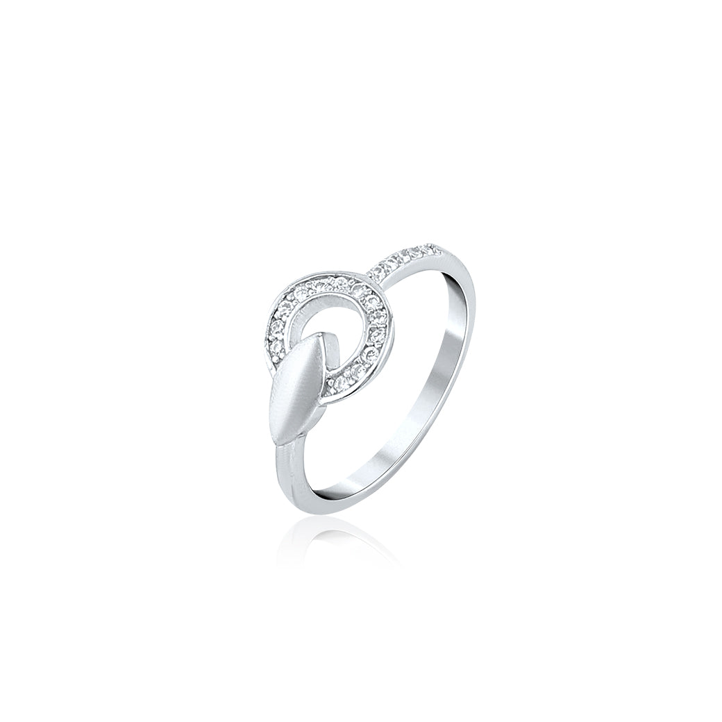 Silver Eternity Glow Ring