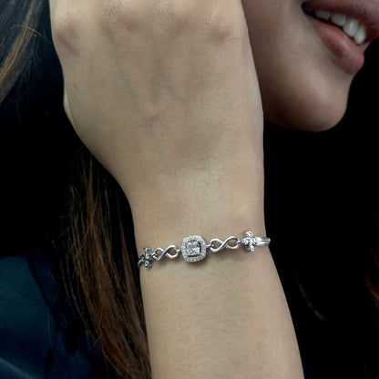 Silver Infinique Bracelet