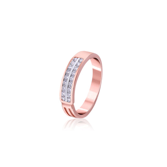 Rose Gold Imperial Band For Him