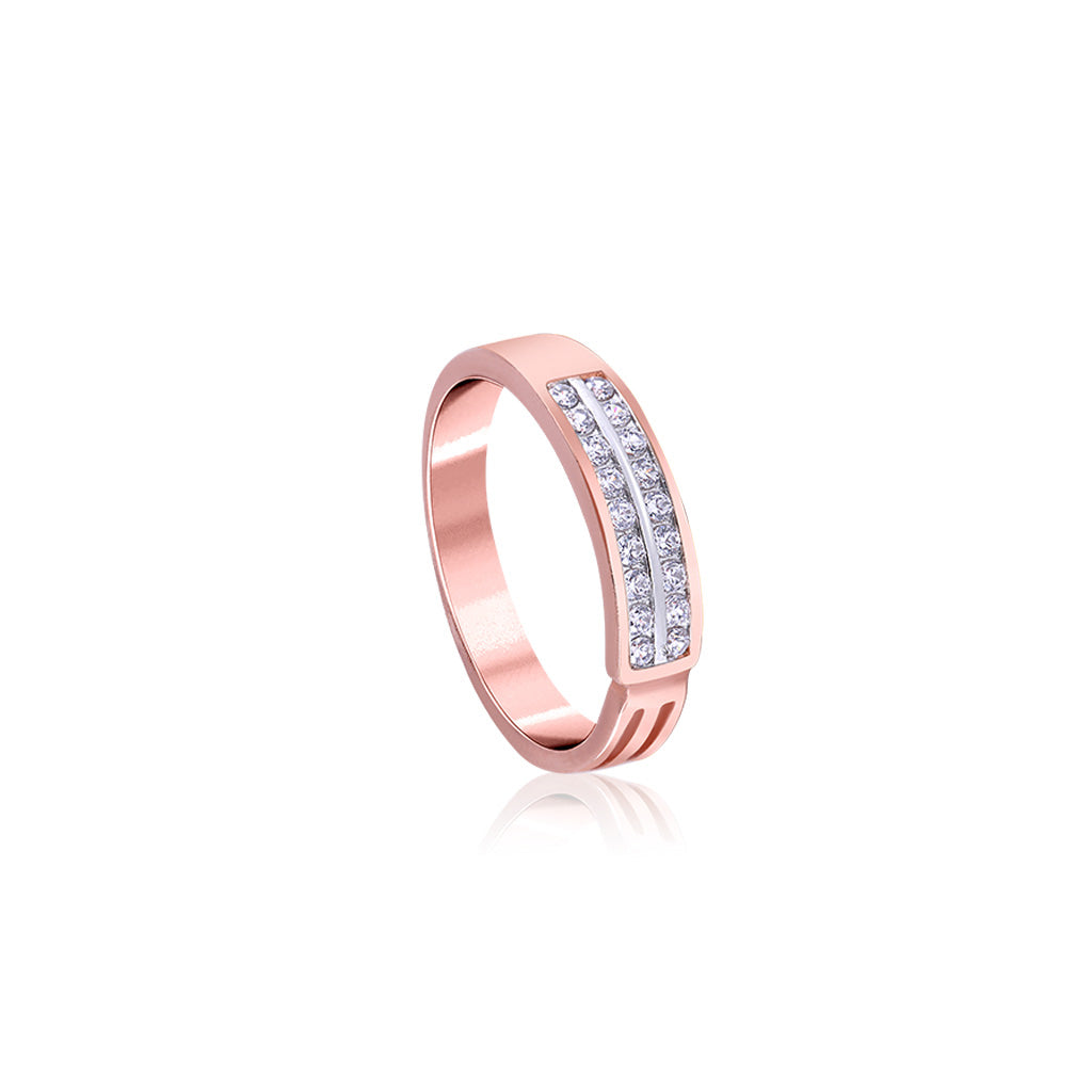Rose Gold Imperial Band For Him