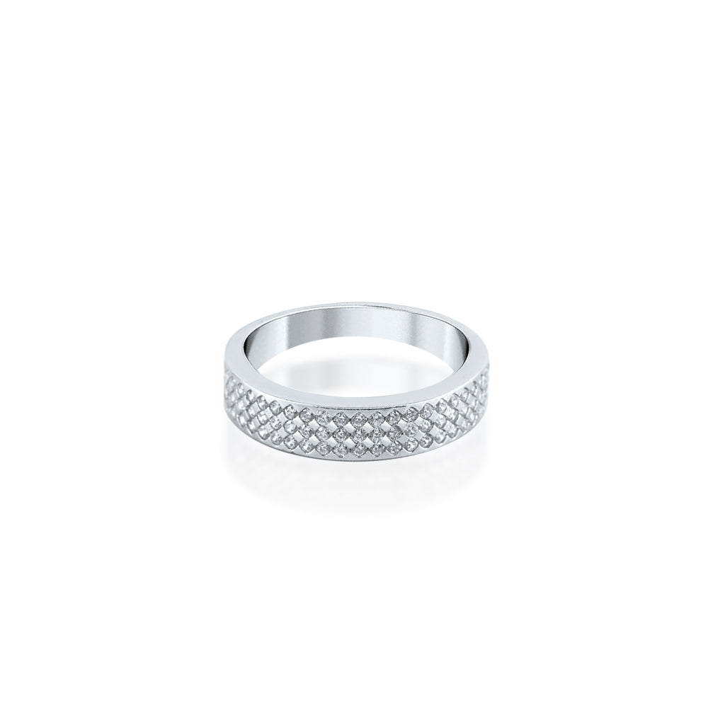 Silver Classic Prestige Band For Him