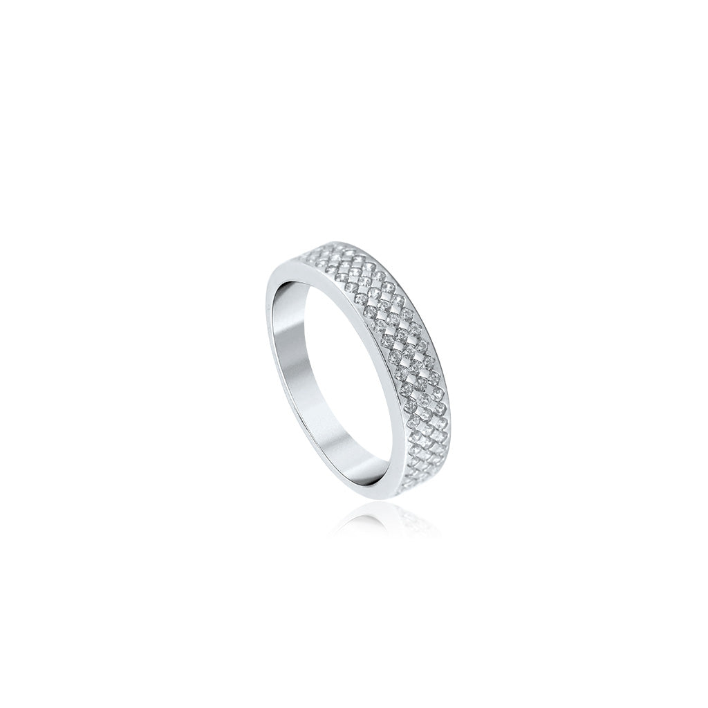Silver Classic Prestige Band For Him