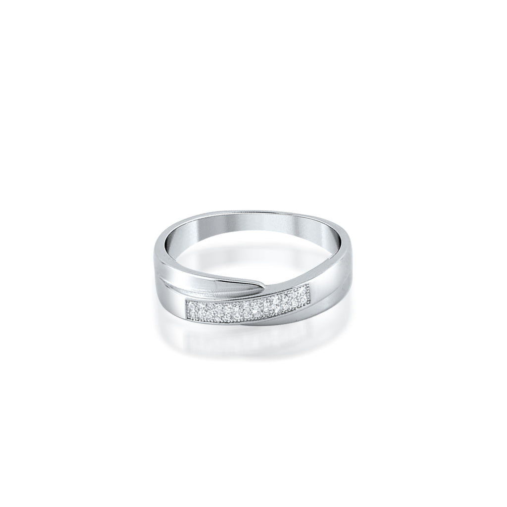 Silver Layer Ring For Him