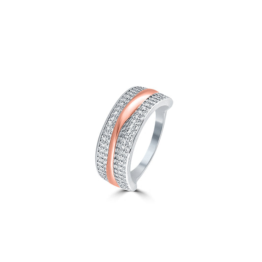 Silver Blush Ring