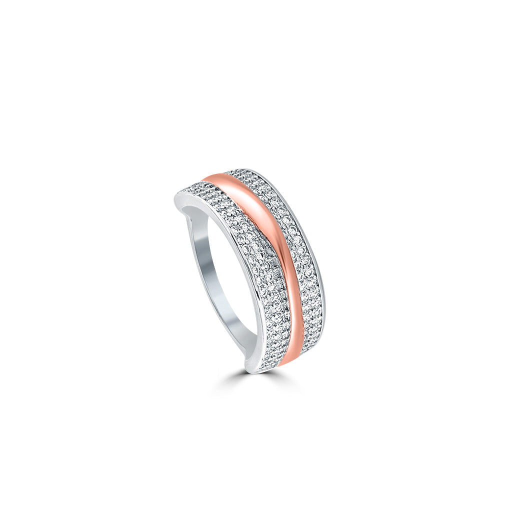 Silver Blush Ring