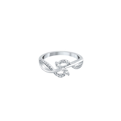 Silver Starlight Whisper Ring