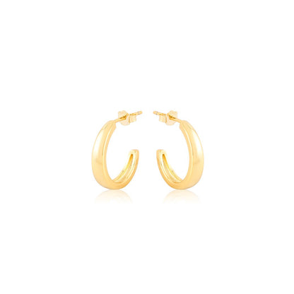 Classic Golden Hoop Earrings