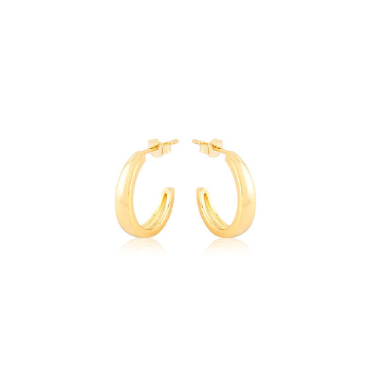 Classic Golden Hoop Earrings