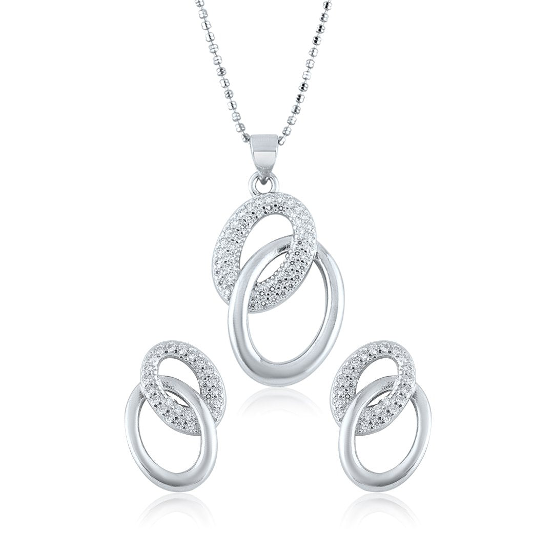 Silver Timeless Twine Set with Ball Chain