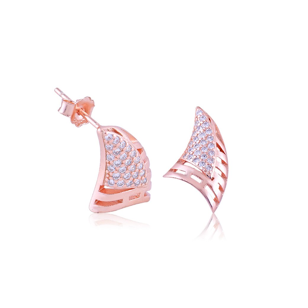 Rose Gold Blazing Beauty Set with Fusion Chain