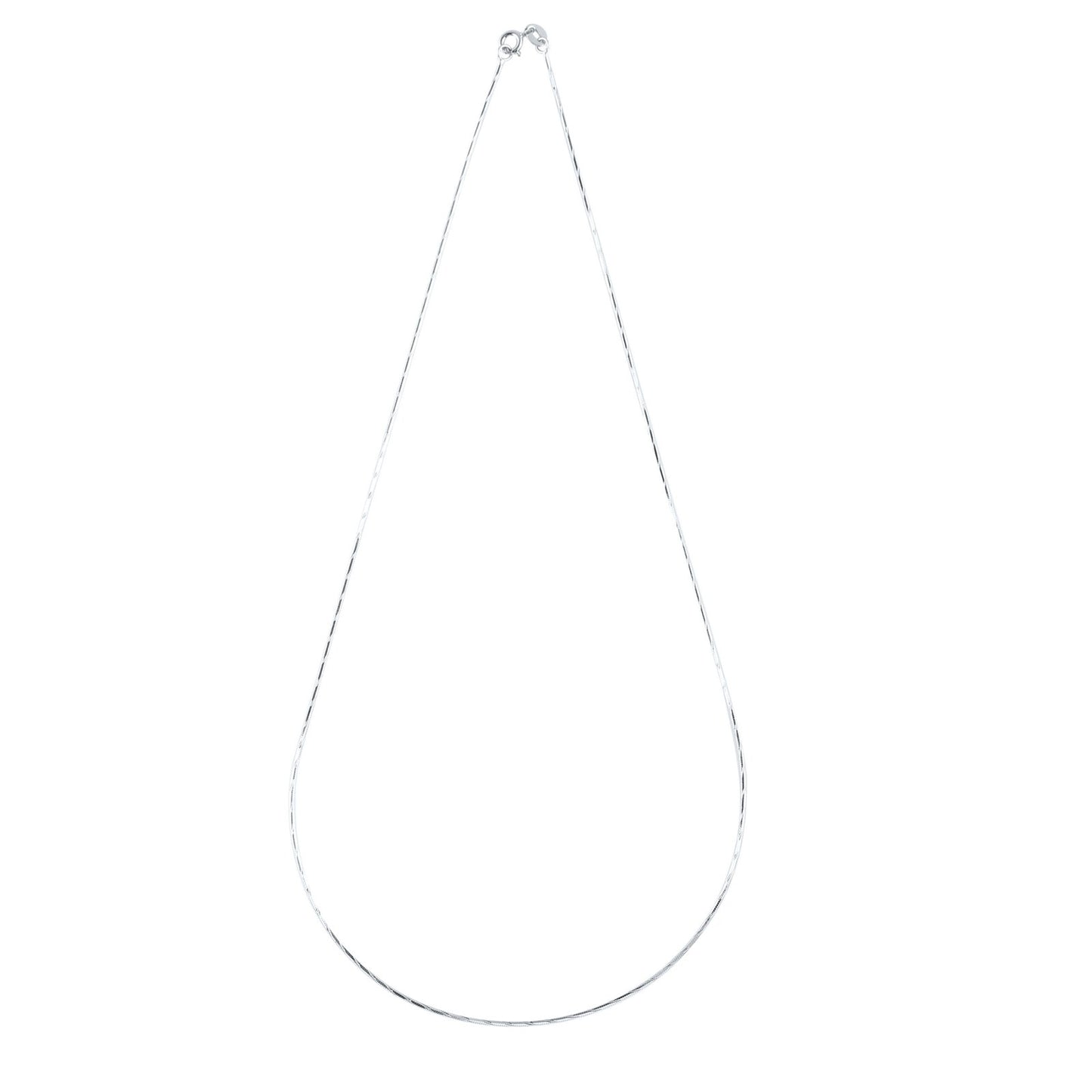 Silver Round Snake Chain