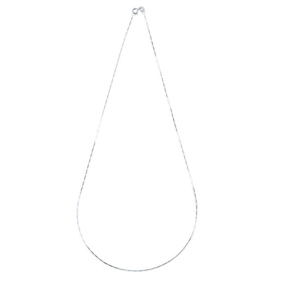 Silver Round Snake Chain