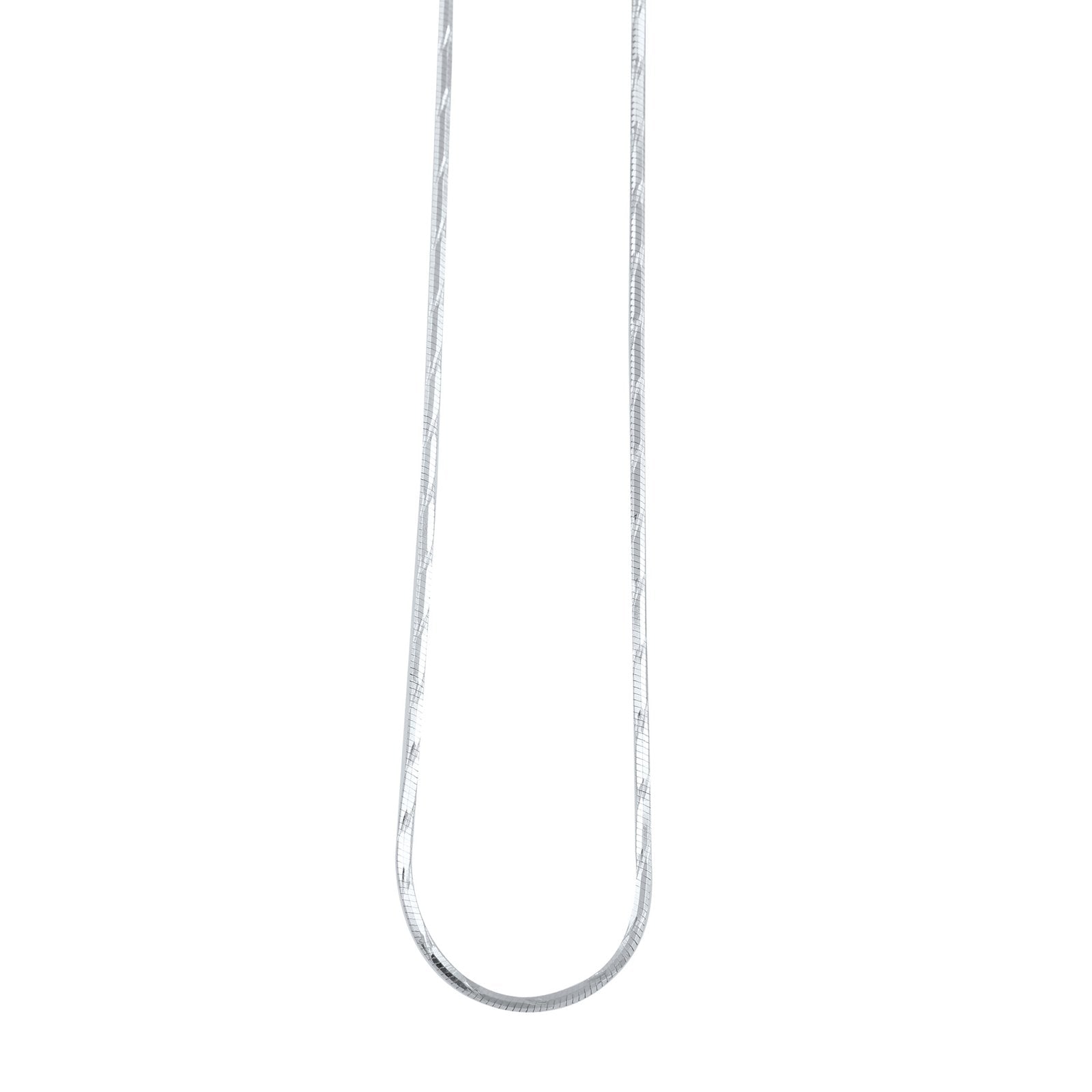 Silver Round Snake Chain