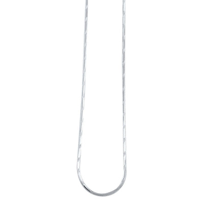 Silver Round Snake Chain