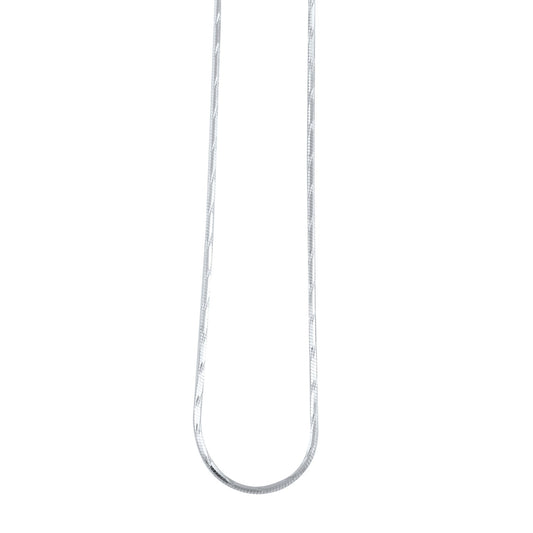 Silver Round Snake Chain