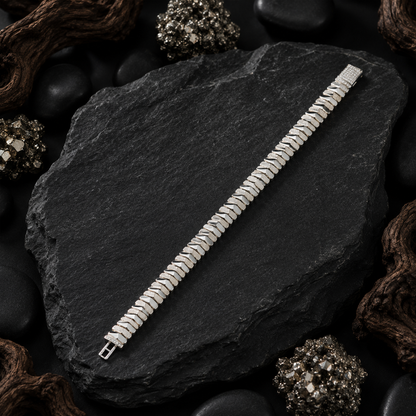 Prestige Pavé Link Bracelet