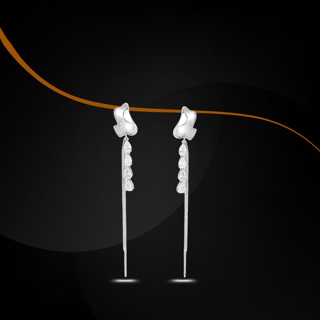 Silver Twilight Tails Earrings