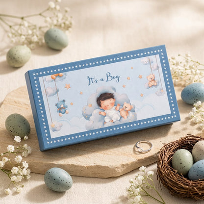 Baby Boy Silver Coin Trio Gift Kit