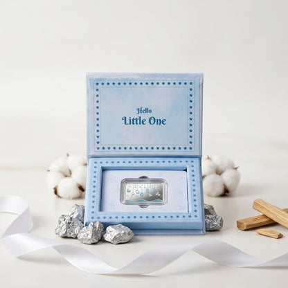 Baby Boy Silver Bar Gift Box