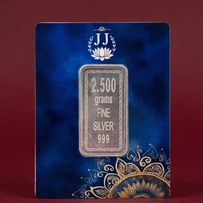 2.5gm Fine Silver Bar 999