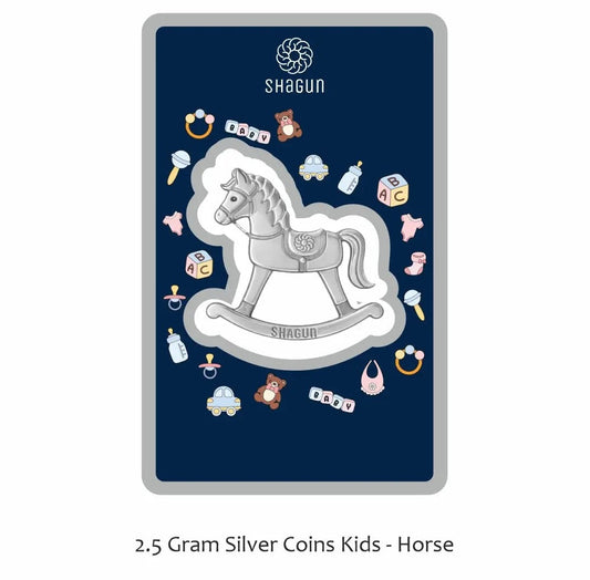 Rocking Horse Baby Silver 999