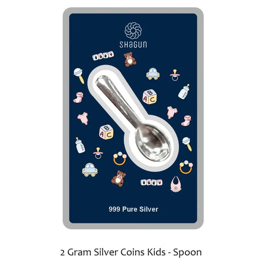 Baby Spoon Gift Silver 999