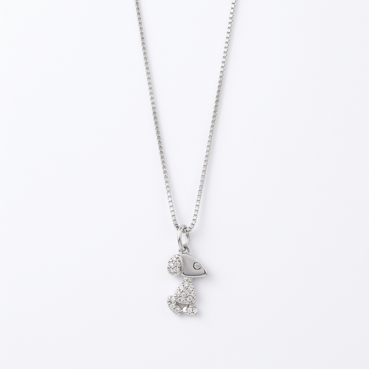 92.5 Silver Cute Animal Pendant