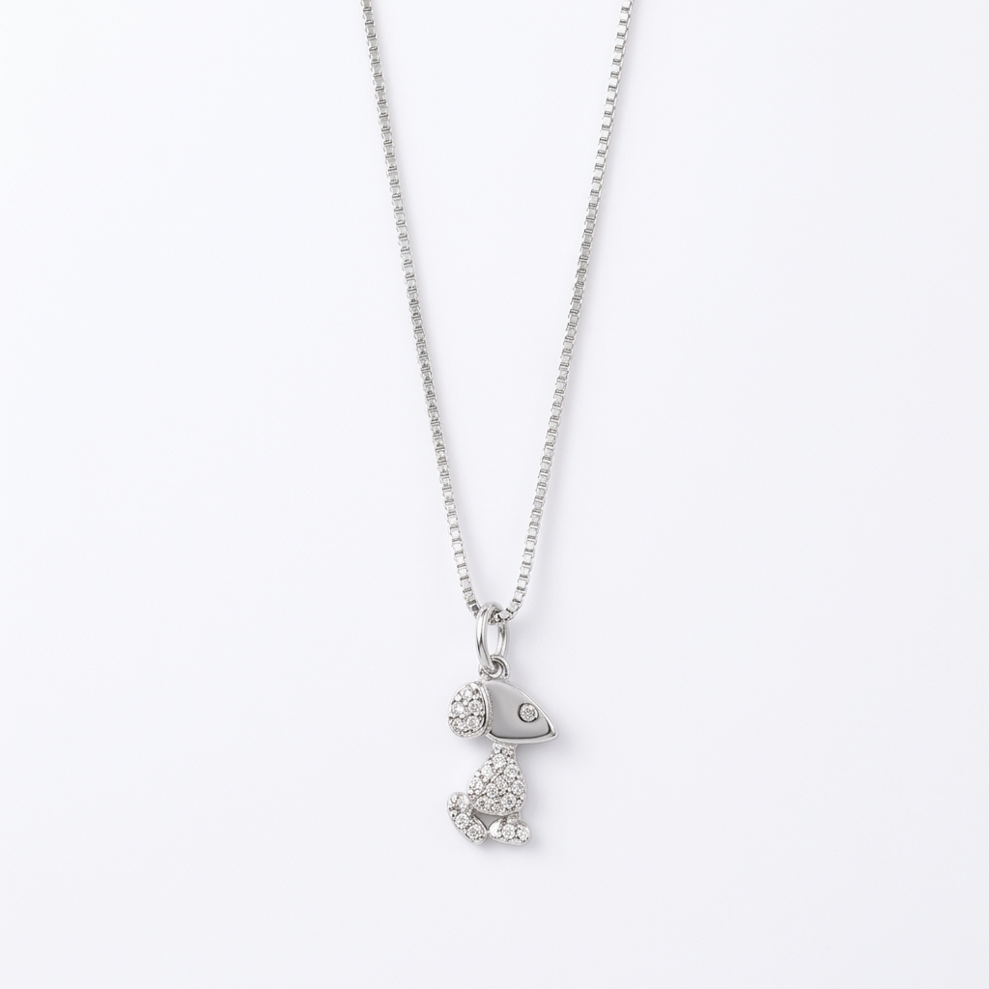 92.5 Silver Cute Animal Pendant