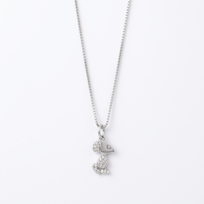 92.5 Silver Cute Animal Pendant