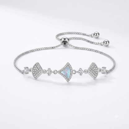 Radiant Fan Opal Link Bracelet