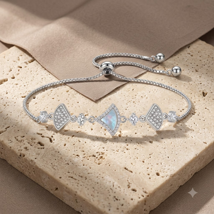 Radiant Fan Opal Link Bracelet