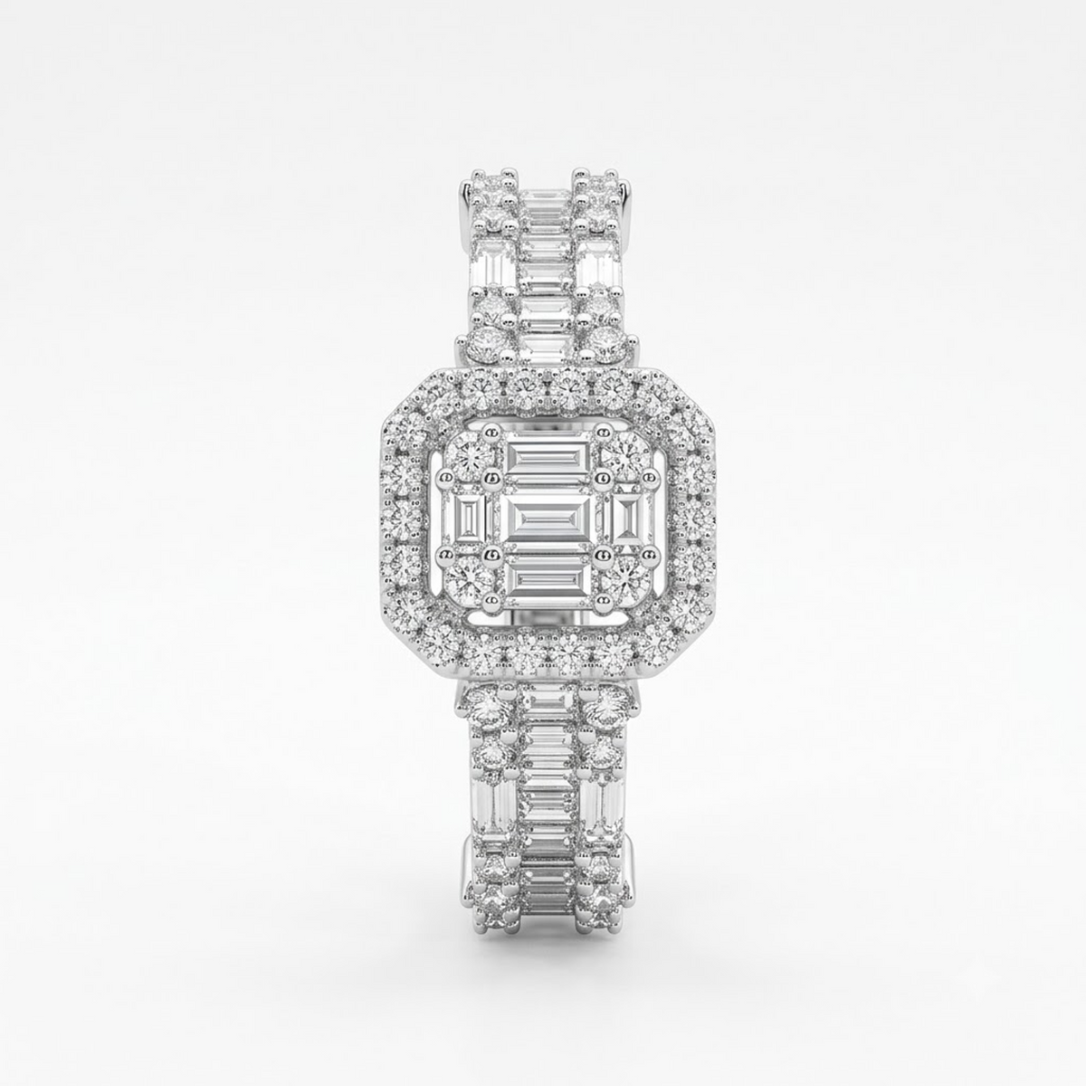 Monarch Illusion Halo Ring