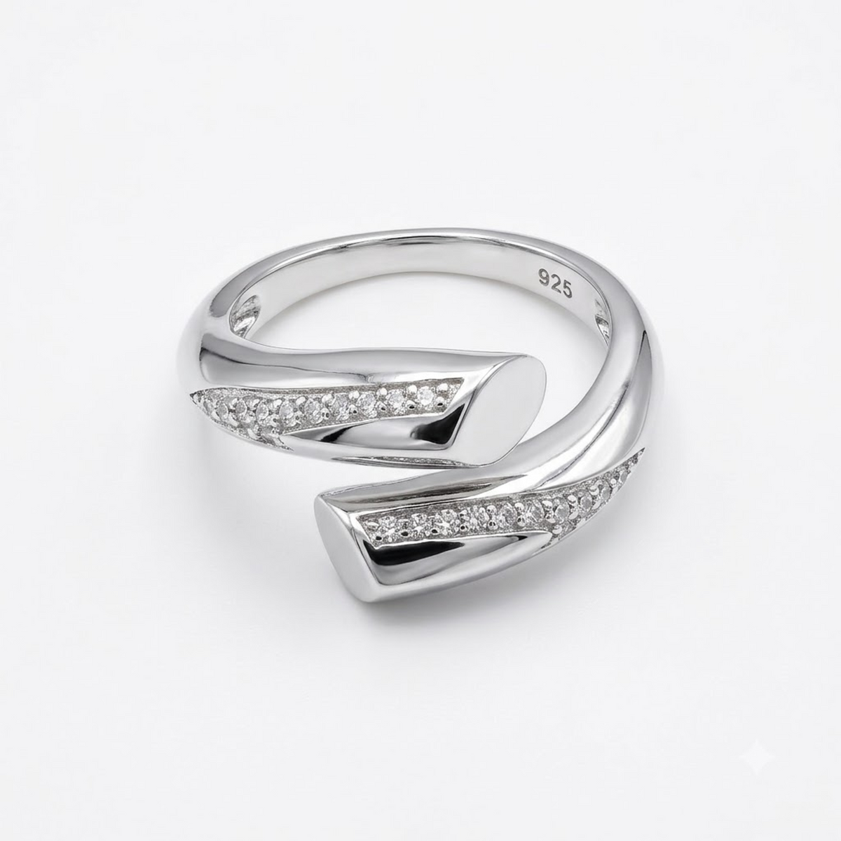 Marquise Solitaire Bypass Ring