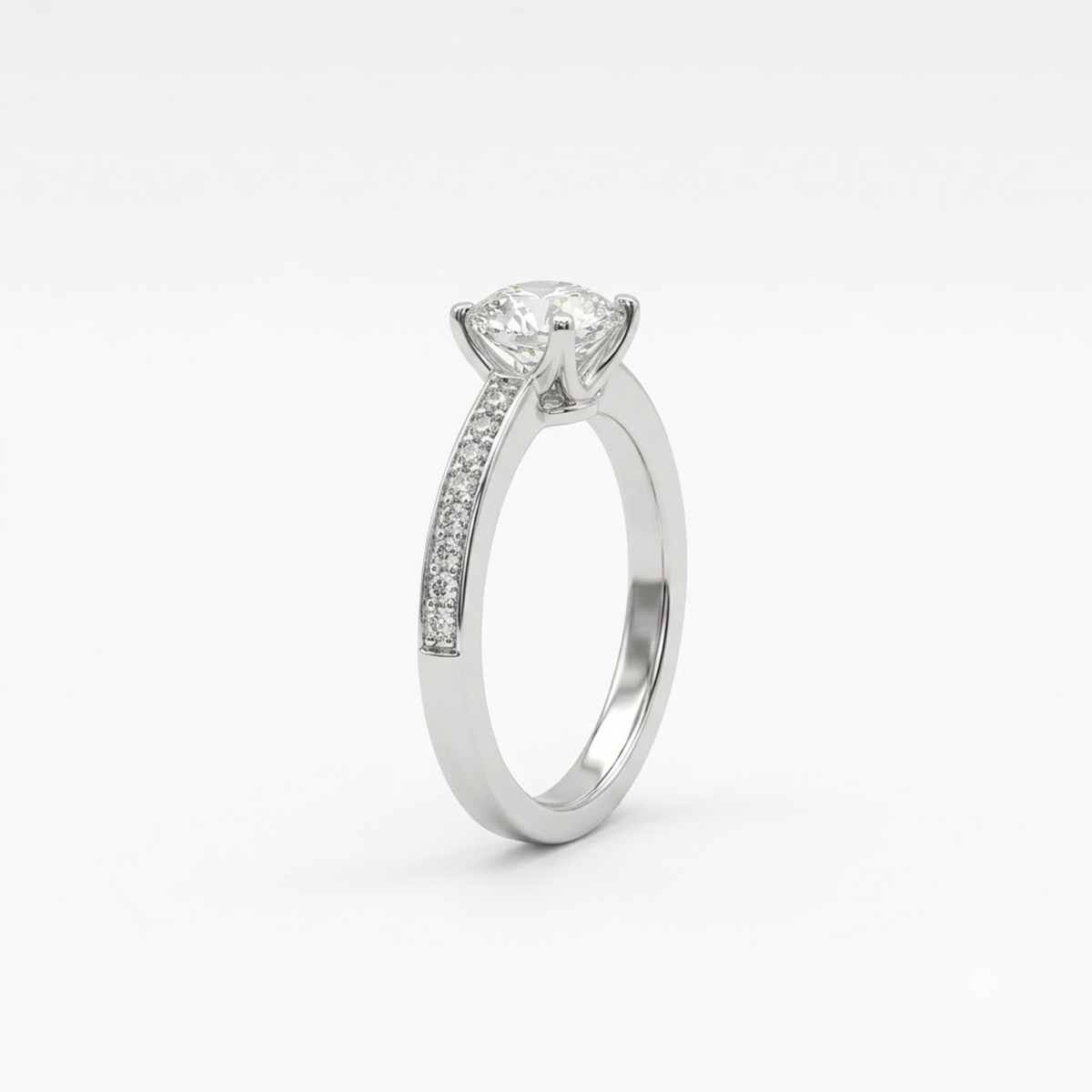 The Celestial Solitaire Ring