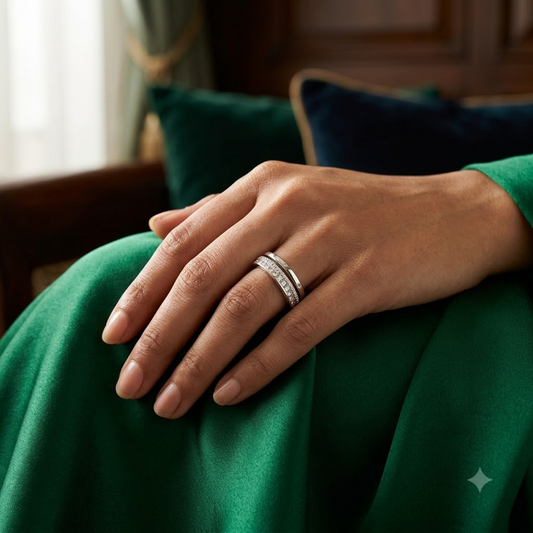 Celestial Multi-Tier Eternity Band