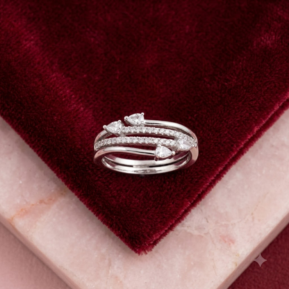 The Celestial Tier Diamond Ring