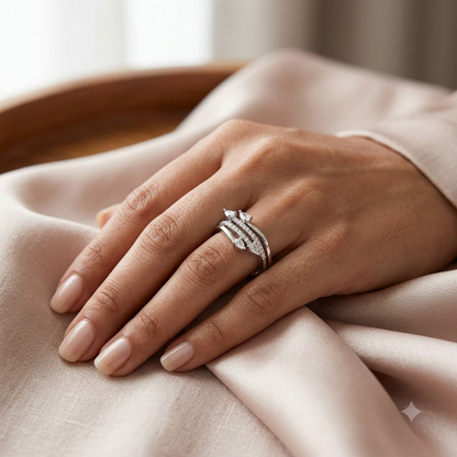 The Celestial Tier Diamond Ring