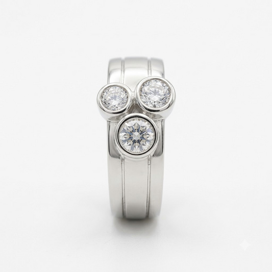 The Trinity Bezel Band