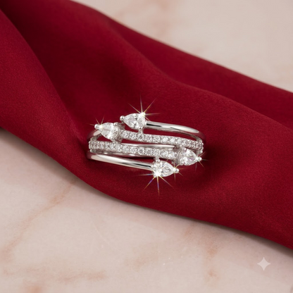 The Celestial Tier Diamond Ring